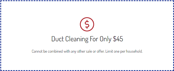 Duct Cleaning For Only 45